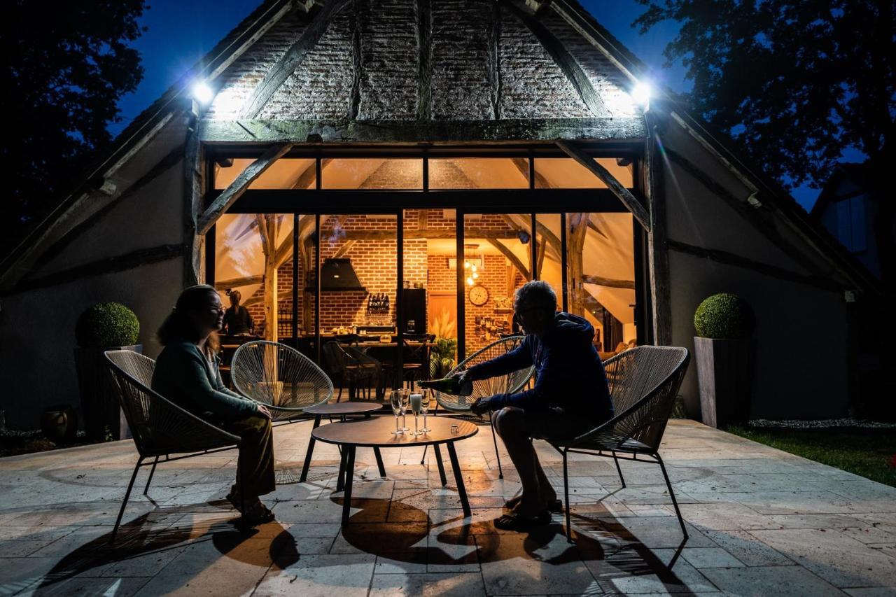La Grange De Leonie, Chambres D'Hotes Avec Piscine Et Spa Méry-sur-Cher Exterior foto