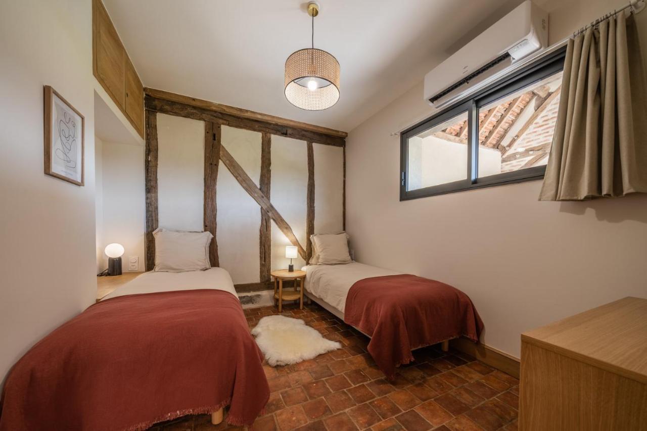La Grange De Leonie, Chambres D'Hotes Avec Piscine Et Spa Méry-sur-Cher Exterior foto